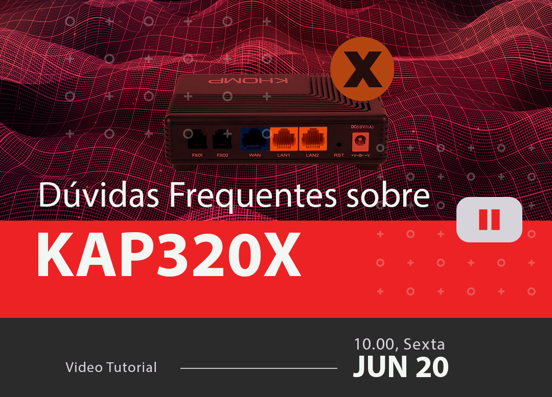 Perguntas Frequentes sobre o KAP320X