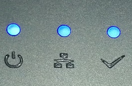 Padrões de LED do DP752 - Indicadores de status