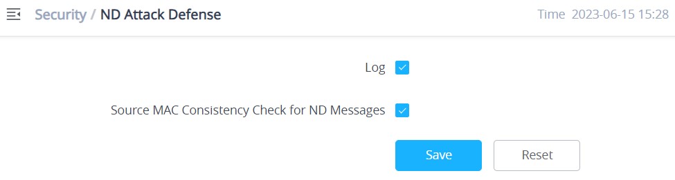 Configuração de Defesa contra Ataque ND (IPv6)