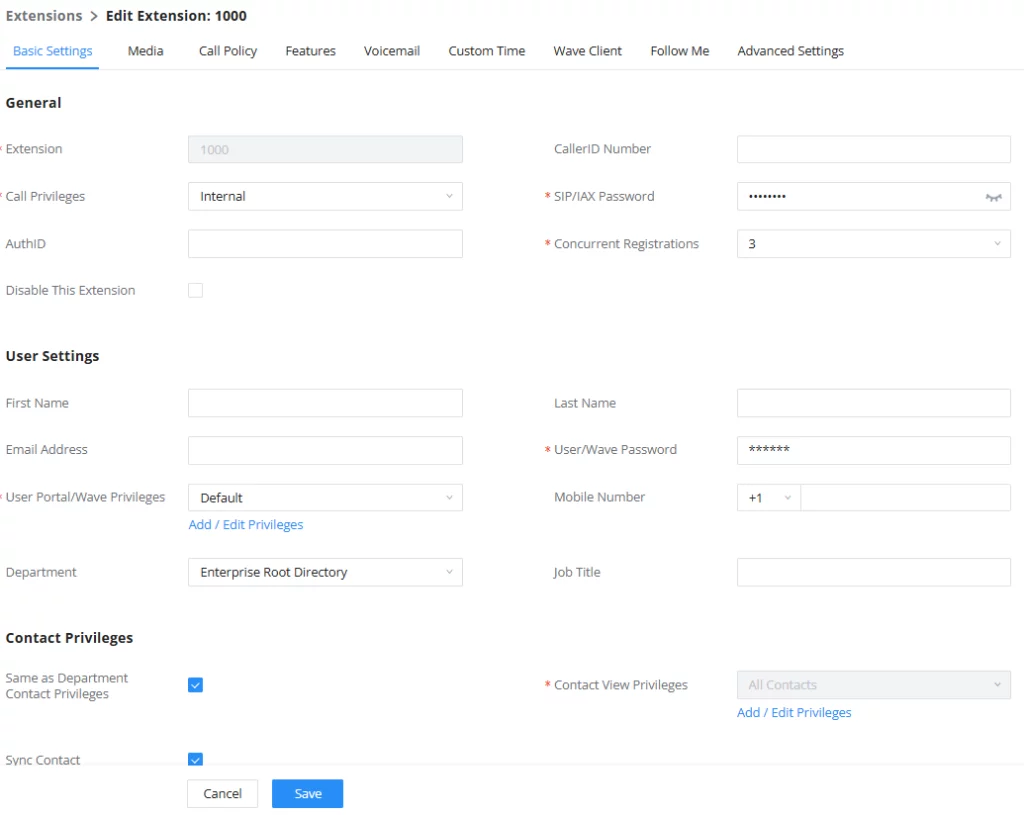 Create New Extension
