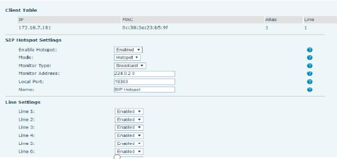 Configuração do Servidor SIP Hotspot no V67