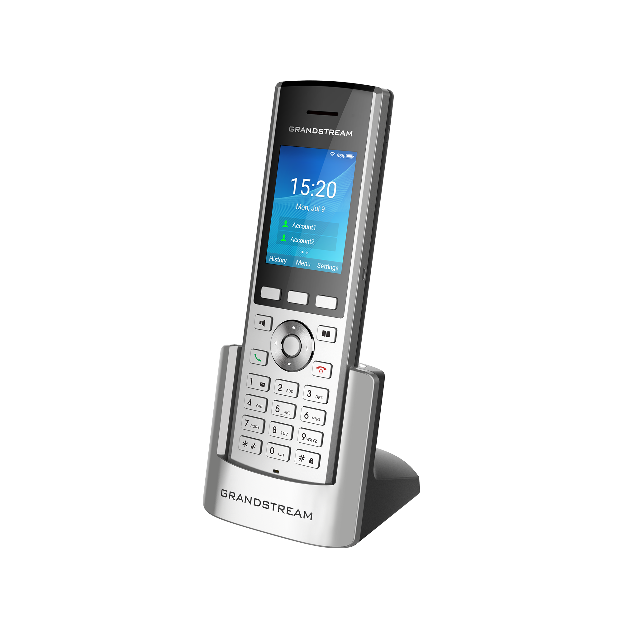 Recursos do telefone Wi-Fi Grandstream WP820