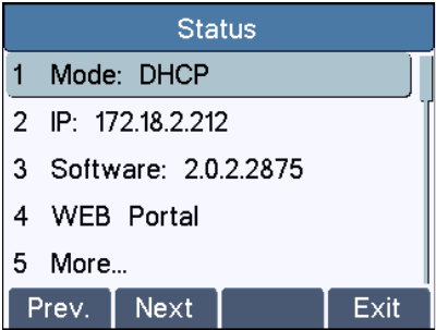 Verificando o Endereço IP do Dispositivo