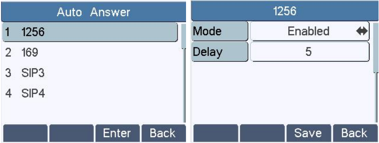 Tela de configuração do atendimento automático
