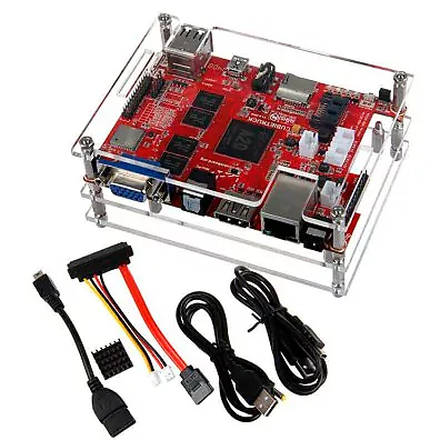 Kit Mini PC CubieTech Cubieboard 3 CubieTruck A20 Dual-Core 2GB DDR3 Wi-Fi + Bluetooth HDMI/VGA
