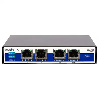 Gateway VoIP Aligera AG308-S - 8 Portas FXS SIP com Opção Mesa ou Rack