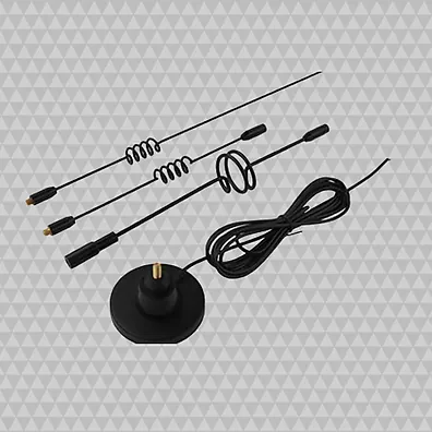 Antena Externa 4G/3G 20dBi Base Magnética Conector CRC9 para Modem Huawei