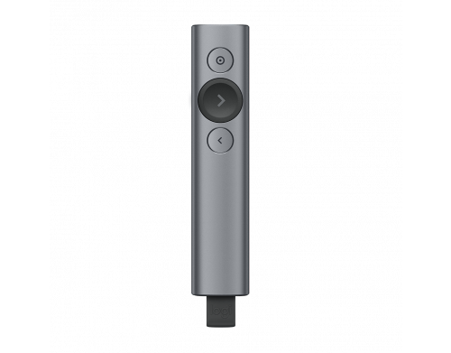 Apresentador Remoto Logitech Spotlight Bluetooth USB 30m com Laser Digital