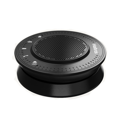 Áudio Conferência Intelbras CAP 100 USB — Microfone Omnidirecional 360° com Cancelamento de Eco e Full-Duplex