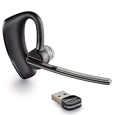 Headset Plantronics Voyager Legend UC B235 com Adaptador Bluetooth USB de Alta Fidelidade