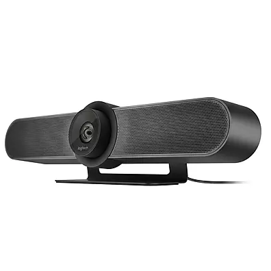 Câmera de Videoconferência Logitech MeetUp 4K Ultra HD All-in-One — FOV 120°, Zoom 5x, Bluetooth e 3 Microfones Beamforming