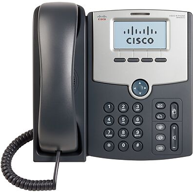 Foto 1 do produto Telefone IP Cisco SPA512G 1 Linha SIP, 2 Portas Gigabit Ethernet, PoE e Display LCD