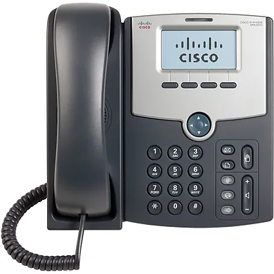 Telefone IP Cisco SPA512G 1 Linha SIP, 2 Portas Gigabit Ethernet, PoE e Display LCD