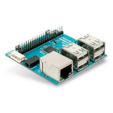 Placa de Expansão Hardkernel W Docking Board para ODROID-W com 4 USB 2.0, Ethernet 10/100, Áudio e Conector LCD SPI