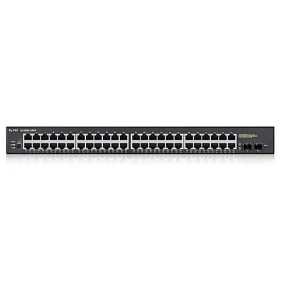 Switch Zyxel GS1900-48HP - 48 Portas Gigabit com 24 PoE+ e 2 SFP Gerenciável