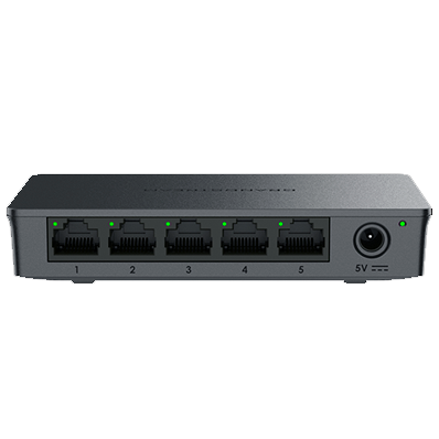Switch Grandstream GWN7700 5 Portas Gigabit Não Gerenciável Plug and Play