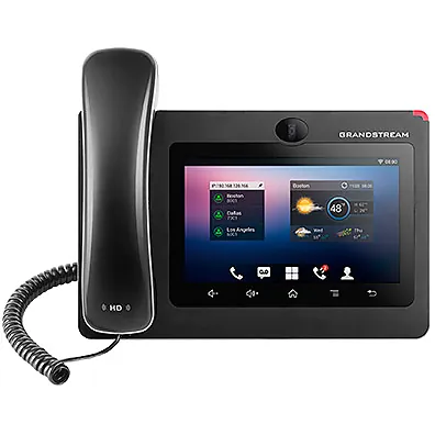Videofone IP Grandstream GXV3275 Android com 6 Linhas SIP, Tela Touch 7" e WiFi