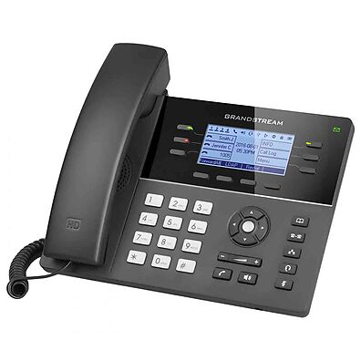 Foto 1 do produto Telefone IP Grandstream GXP1760 com 6 Linhas, 3 Contas SIP e PoE Integrado