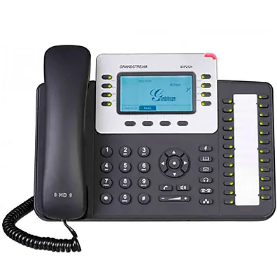 Telefone IP Grandstream GXP2124 – 4 Linhas SIP, Gigabit Ethernet com PoE e Áudio HD