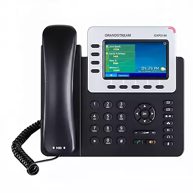 Telefone IP Grandstream GXP2140 4 Linhas Gigabit Bluetooth PoE