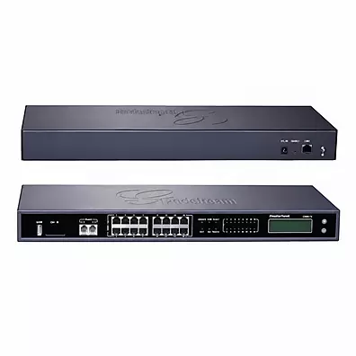 PABX IP Grandstream UCM6116 - Central Telefônica IP 16 FXO + 2 FXS Gigabit
