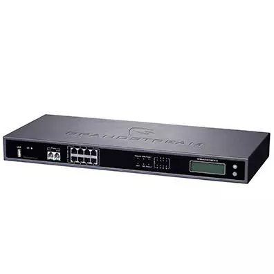 PABX IP Grandstream UCM6208 - 2 FXS, 8 FXO, Gigabit PoE, 100 Chamadas Simultâneas