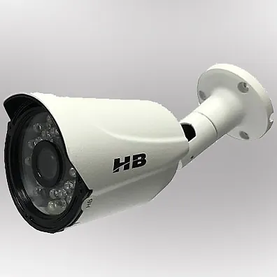 Câmera IP HBTech HB-903 Full HD 2.0MP com PoE, 36 LEDs IR e Alcance Noturno de 35 m