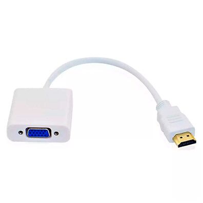 Foto 1 do produto Adaptador HDMI para VGA Multilaser com Áudio P2 Full HD