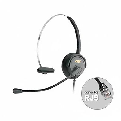 HZ-30-RJ9-Fone-de-ouvido-Zox