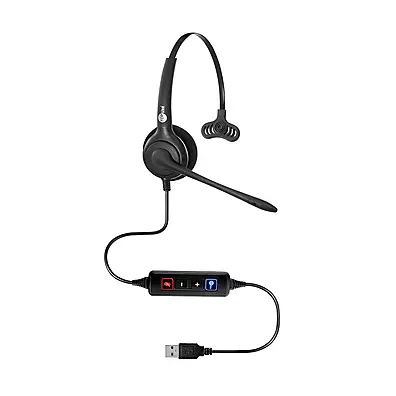 Headset Topuse FP 350 USB Call Center com Cancelamento de Ruído e Laudo NR-17