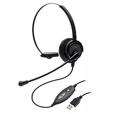 Headset USB Zox DH-60 com Cancelamento de Ruído Digital