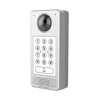 GDS3710 Grandstream: Porteiro IP com Vídeo Full HD, RFID e Visão de 180°