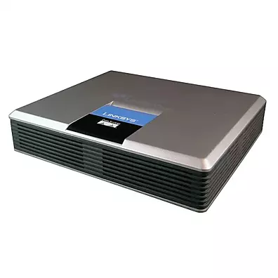 PABX IP Cisco SPA9000 - Central IP com 4 Linhas SIP e 2 Portas FXS