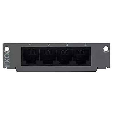 Módulo 4FXO Khomp para Gateway UMG Modular 300 - 4 Portas Analógicas FXO RJ11