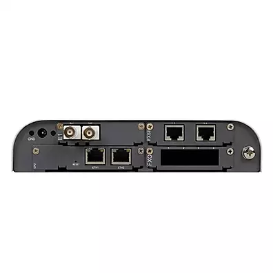 Gateway Khomp UMG 300 1E1 8FXS — Media Gateway VoIP SIP Modular com 1 Link E1/T1 e 8 Ramais FXS