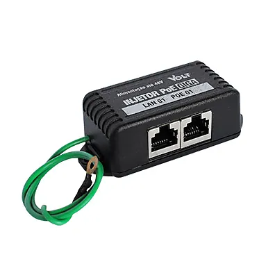 Injetor PoE Gigabit Volt 12 a 48VDC RJ45 10/100/1000