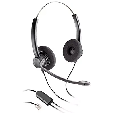 Headset Telefônico Plantronics S12 com Amplificador, SoundGuard Plus e Call Clarity