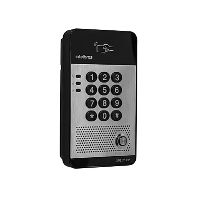 Porteiro Eletrônico IP Intelbras XPE 1013 IP 13 Teclas com RFID e PoE