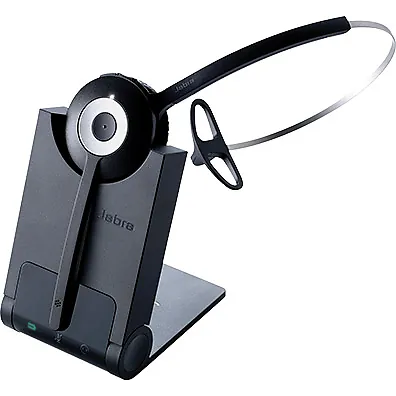Headset Sem Fio Jabra Pro 900 Profissional DECT – Alcance de 120m e 8h de Conversação