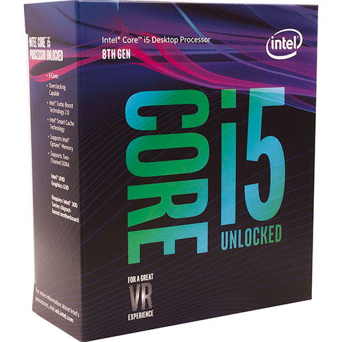 Processador Intel Core i5-9400 Coffee Lake 2.9GHz 9MB LGA1151 6 Núcleos UHD 630