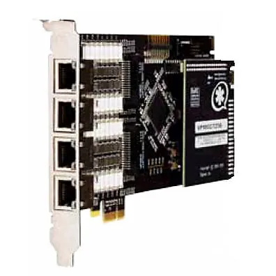 Placa Digium TE820B 8 Portas E1/T1 PCIe com Cancelamento de Eco por Hardware