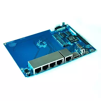 Roteador Banana Pi BPI-R1 1GB RAM 5 Portas Gigabit SATA Wi-Fi