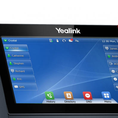 Foto 1 do produto Telefone IP Yealink SIP-T48U com Tela Touch Colorida de 7" e Áudio HD