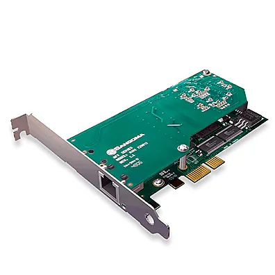 Placa E1 Sangoma A101E PCI Express 1 Porta 30 Canais