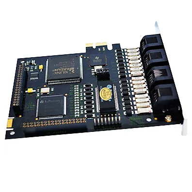 Placa E1 TE220 PCI-Express 2 Portas 60 Canais (similar Digium) para Asterisk