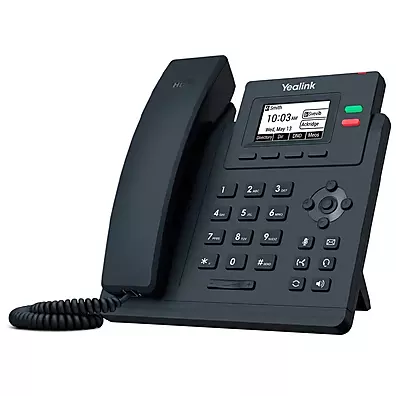 Telefone IP Yealink SIP-T31W Wi-Fi Dual Band 2.4G/5G, 2 Linhas SIP, PoE e Áudio HD
