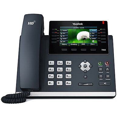 Foto 1 do produto Telefone IP Yealink SIP-T46S Gigabit PoE com Display Colorido 4.3" e USB