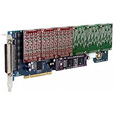 Placa Asterisk TDM2400P 24 Portas FXO/FXS Modular para PABX Asterisk - Similar Digium
