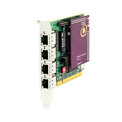 Placa Digium TE412P 4 Portas T1/E1/J1 PCI com Cancelamento de Eco VPMOCT128 para Asterisk