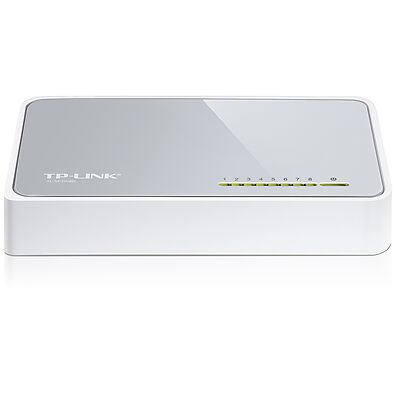 Foto 1 do produto Switch TP-Link TL-SF1008D 8 Portas 10/100Mbps Fast Ethernet Desktop